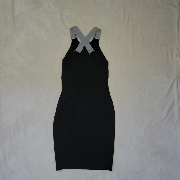 Armani Exchange Bodycon Dress black new no tags - Picture 4 of 7